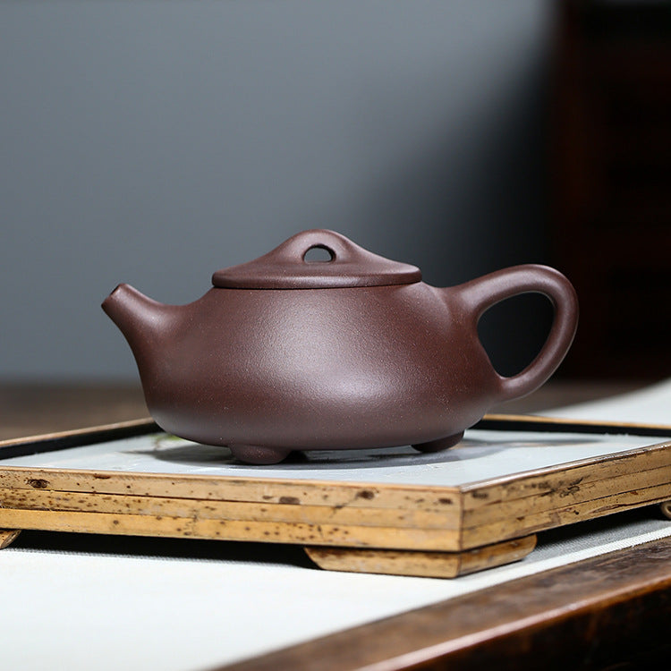 Yixing raw erz lila ton topf handgemachte lila schlamm Jingzhou stein schaufel topf