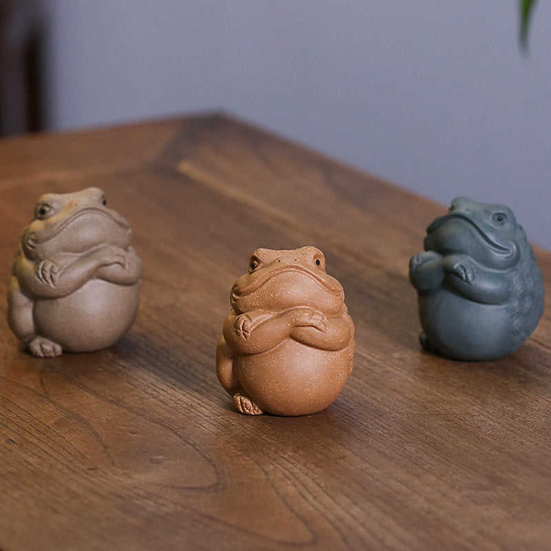 The Frog Tea Pet