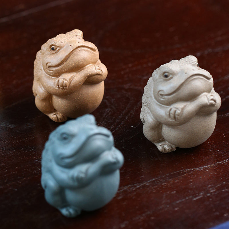 The Frog Tea Pet