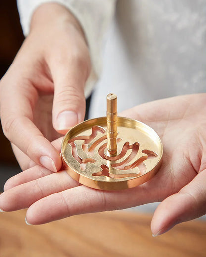 professional-grade incense burner set,lotus incense burner,Powder Incense Making Kit,Powder Incense Burner Kit(Incense Kit with Sandalwood Powder)