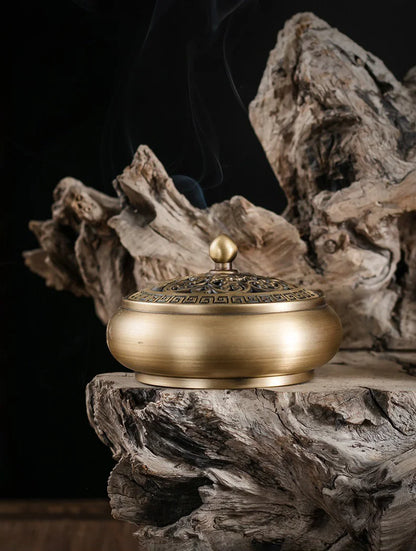 advanced incense burner set,Chinese Brass Incense Burner Kit,Powder Incense Making Kit,Powder Incense Burner Kit(Incense Kit with Sandalwood Powder)