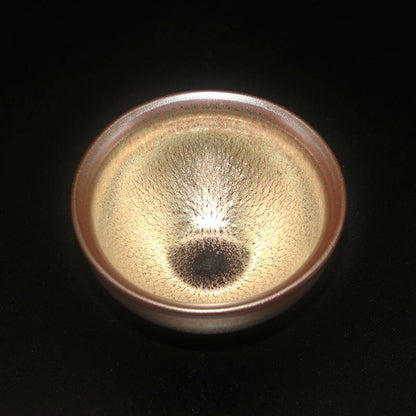 Goldener Qilin 130 ml Jian Zhan Becher