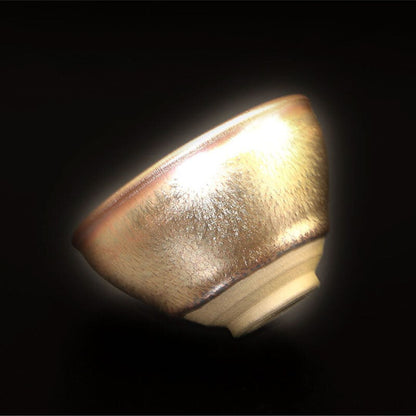 Goldener Qilin 130 ml Jian Zhan Becher