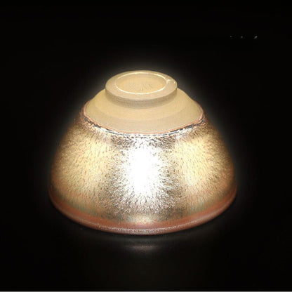 Goldener Qilin 130 ml Jian Zhan Becher