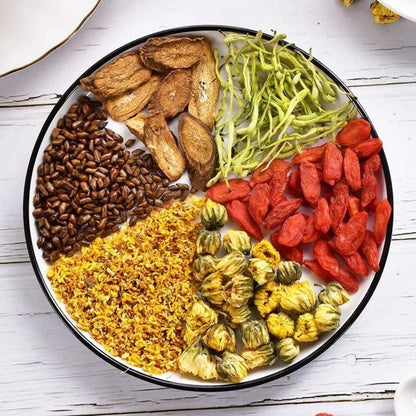 Liver Tea Recipe Chrysanthemum Fixed Liver Beef Root Honeysuckle Tea Combo Stay Up Late Health Tea Bag Clear Fire Liver Tea