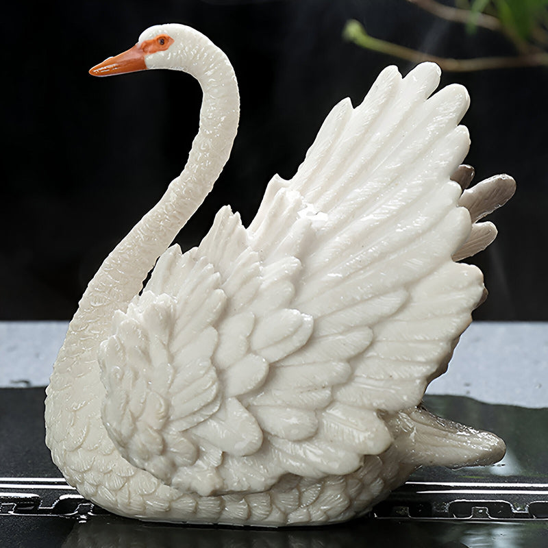 Color Hanging Swan Tea Pet