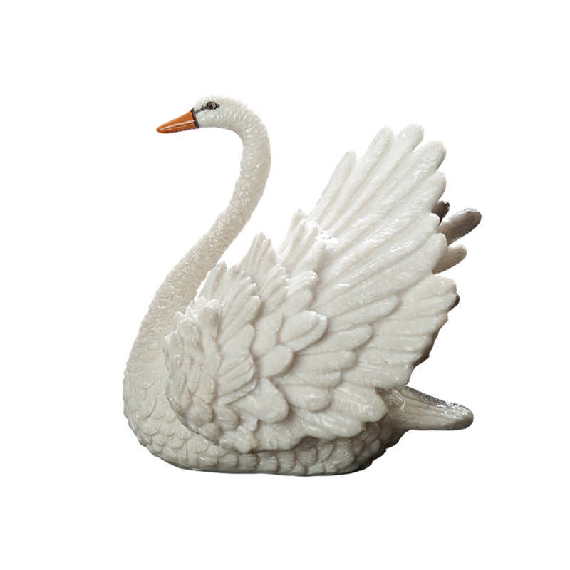 Color Hanging Swan Tea Pet