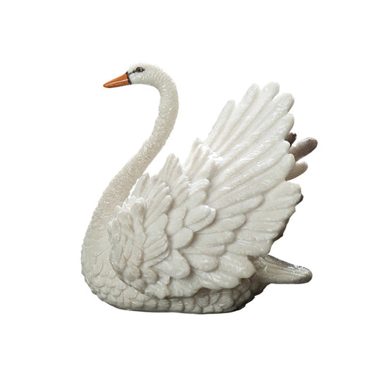 Color Hanging Swan Tea Pet