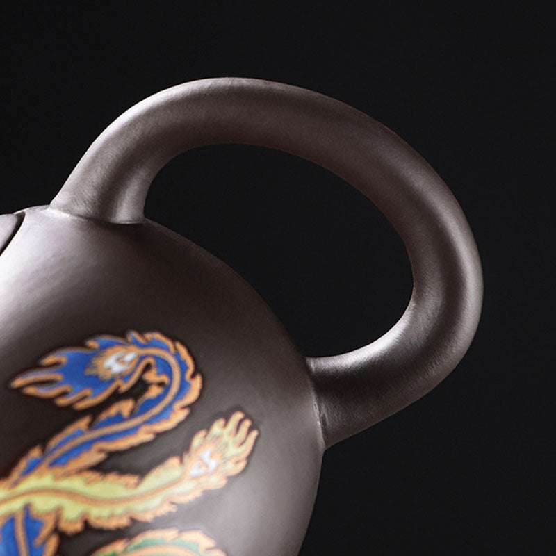 Color-Changing  Phoenix Teapot