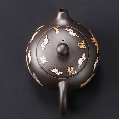 Color-Changing  Phoenix Teapot