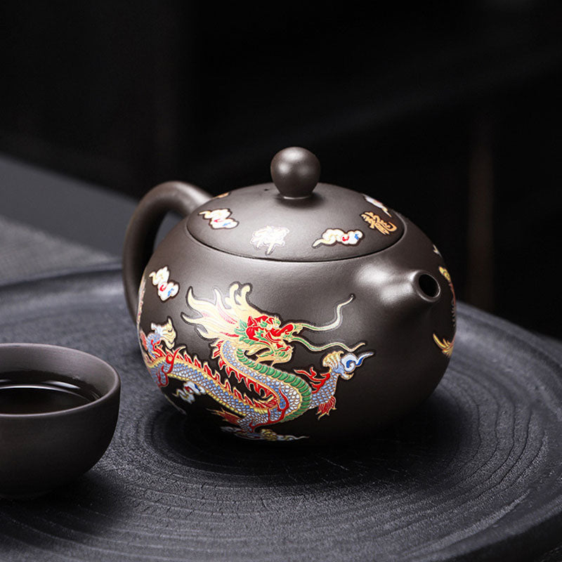 Color-Changing  Phoenix Teapot