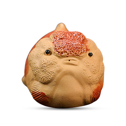 Goldfisch-Teehaustier