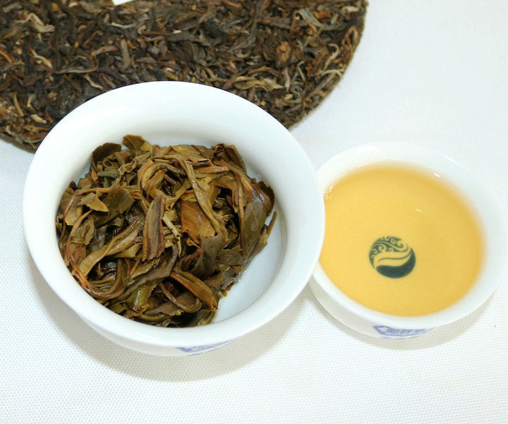 Pu'er Tea-Organic Pu'er Raw Tea Leaves （有機）普洱生茶