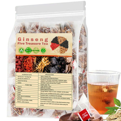 Ginseng Five Treasure Tea 人參五寶茶