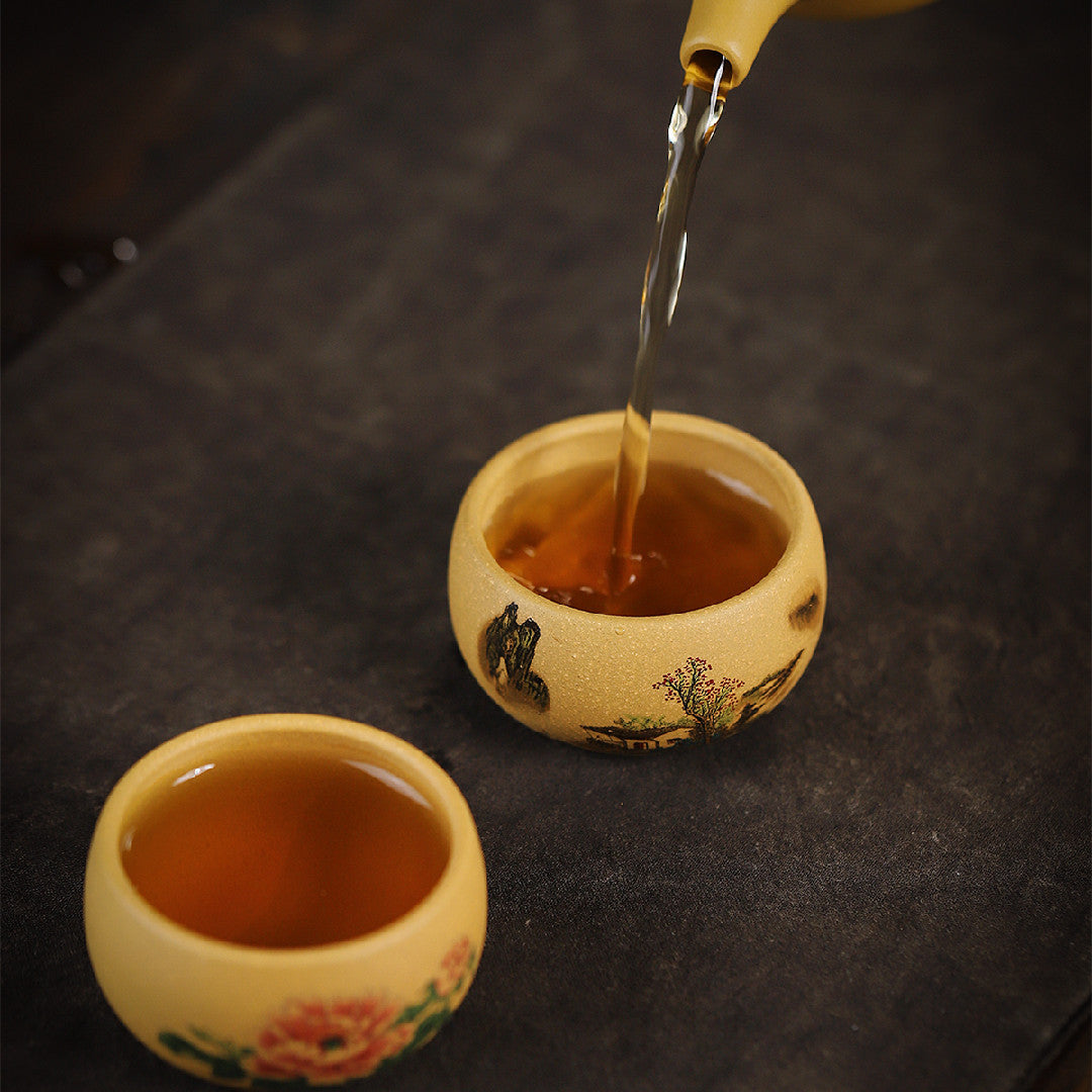 Original Mineral Mud Purple Sand Chinese Teacup 宜兴紫砂品茗杯