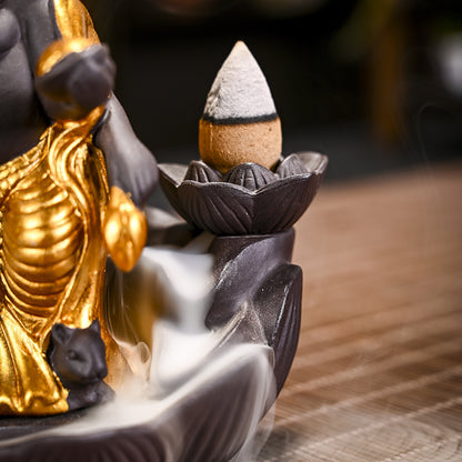 Backflow incense burner Home aromatherapy burner Creative India Elephant South East Asia Elephant God