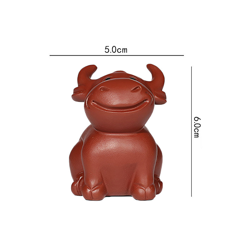 Cute Cow Tea Pet